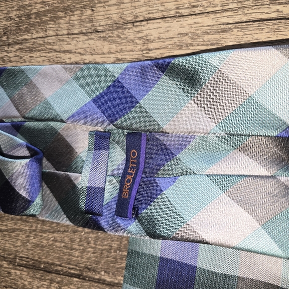 100% silk Broletto necktie - Picture 2 of 4